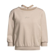 보스 로고 코튼 스웨트셔츠