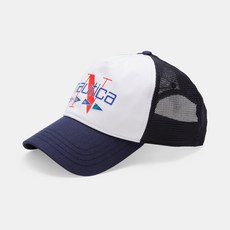 現貨 【NAUTICA配件館】【NAUTICA旗幟LOGO網帽/卡車司機帽】 【NAH001A2】(深藍色)