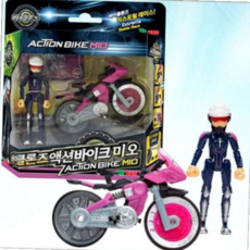 바이클론즈 액션바이크미오 액션바이크 로보트 실업 미오 캐릭터 피규어, 본상품