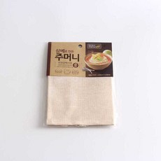 국산 천연 삼베주머니 (중) 20 x 26cm (멸치다시망), 1개