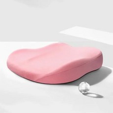 범용 메모리 폼 카시트 부스터 쿠션 메인 드라이버 컴포트 릴리프 의자 모든 시트에 적합, Pink