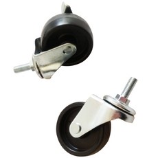 莫菲思台灣現貨鐵架四層置物架收納架75*45*150cm, 加購-75mm工業輪-黑色(只有工業輪，沒有鐵架，工業輪ONLY，請看清楚再下單)