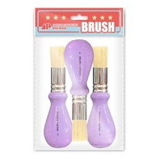 어썸페인팅 AP 3호 스텐실 KNOB 붓 STC-K3 3개입 55349EA 1(PC), 사이즈