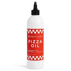 Brightland Pizza Oil with Extra Virgin Infused Olive - Herbaceous for Dipping & Dressing Premium J