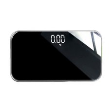 USB充電鏡面體重計 智能電子體重秤 LED螢幕, 1個, F