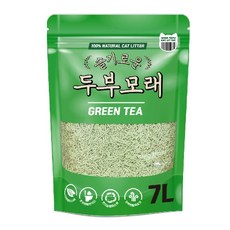 슬기로운두부모래 그린티 고양이 두부모래, 7L, 1개, 녹차향
