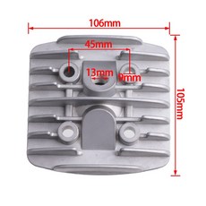 가스 동력 자전거용 실린더 헤드 PK80 LD80 LD90-80cc 66cc F80 또는 100cc, 04 D 80CC, 1개