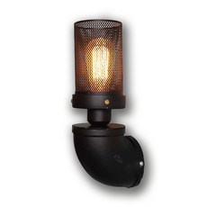 LOFT 工業風 水管壁燈 床頭燈 廊道燈 金屬材質 LB-017