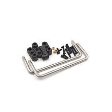 TWSRC 73001101 VTG 不鏽鋼側踏組 (塑膠側踏座), 無, 1套