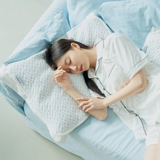 숙면연구소 코오롱 포르페 아이스폴 냉감 여름 베개커버 밴딩형