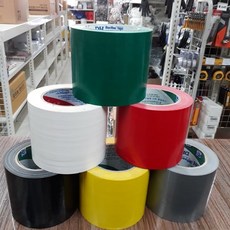 천면테이프 청테이프 청면테이프 48mm 25M 녹색 황색 백색 흑색 은색 적색 청색 베이지 카키색 하늘색 형광 주황색 형광 연두색
