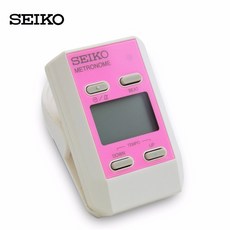 【SEIKO精工牌】代理商公司貨 日本 DM51 夾式電子節拍器 拉拉熊節拍器 拉拉熊 節拍器 電子節拍器, 1個, 粉色