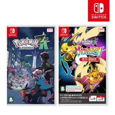 [온라인 공식판매처 에스엠퓨처스] 닌텐도 스위치 포켓몬 레전드 ZA+메가차원러시(CIB) NS1용 게임팩+DLC 패키지, 스위치 포켓몬 레전드ZA+메가차원러시