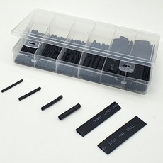 배선 선정리 열수축 튜브 키트 검정 부품 소모품 자재