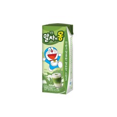 남양 멸균우유 말차에몽 190ml 12팩