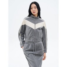 에잇세컨즈 8SECONDS 벨벳 셋업 트랙탑 그레이 125141MQ63 140993