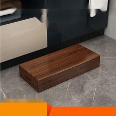 싱크대 주방 키높이발판 디딤판 원목 발받침대 15cm, 15. 40x30x15cm, 방수, 갈색, 앞판