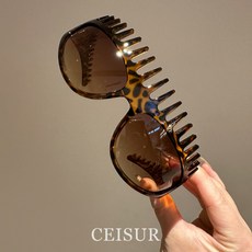 선글라스 머리띠 헤어밴드 레오파드 호피 레트로 패션 안경