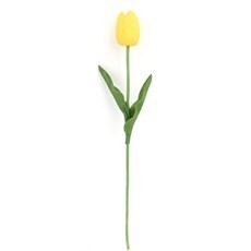 이샵 튤립 조화 한송이 인조꽃 꽃장식 가짜꽃, 1개