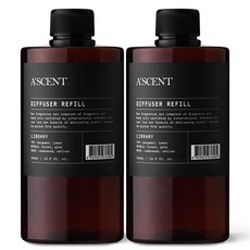에이센트 대용량 디퓨저 리필 500ml 2개 세트, 라이브러리