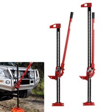 오프로드 타이어 지주대 작기 유압 리프트 교체 수리, 60인치 레드 스크래치 방지 강화 모델