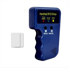 125kHz RFID 카드 리더+2 카드 키트 카피자 작가 복제기 프로그래머 ID 카드 사본 EM4305 T5577 각 쓰기 가능한 태그, 파란색