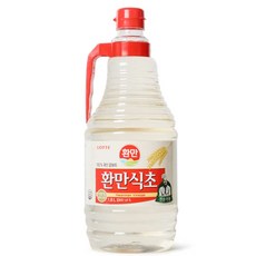 롯데 환만식초 겉보리 발효 일식식초 1.8리터, 1, 1.8L