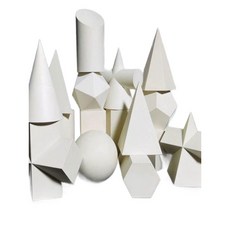 세트 석고상 석고 도형 원기둥 정육면체 소묘 드로잉 직육면체, 팔면주