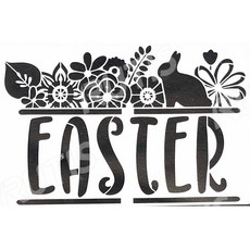 ST-B50-0100 型染版(Stencil) - 蝶古巴特diy-簍空模板-塗鴉模版-繪畫模版, 1個, B50-0100