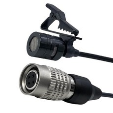 NewTH Lavalier 라펠 마이크 단방향 콘덴서 마이크 오디오 테크니카 무선 바디팩 송신기 ATW-110G ATW-T310 ATW-T701 ATW-T1000 ATW, Hirose 4 Pin Plug (Audio-Techn