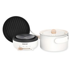 Kitchen-Art REX 便攜式多功能電煮鍋, KP-J07(象牙白)