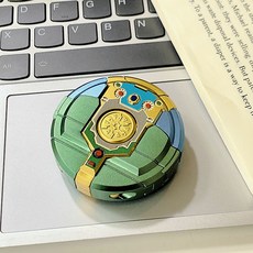 H 嚴選好物 創意變形機器人指尖陀螺旋轉手指減壓神器解壓玩具男女孩禮物, 1個, 綠色變形金剛機器人