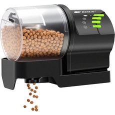 소형 수조 수족관용 타이머가 있는 수족관 자동 사료 디스펜서용 Ycozy 자동 어류 공급기 - 금붕어코이거북이용 배터리플러그인 전원 공급기 Resun AF2020