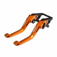 雅馬哈YZF R1 R3 R6 R15/M改裝離合煞車拉桿 可調拉桿 手煞車拉桿 二指省力拉桿 台灣出貨, 橘色