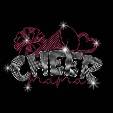 1개 유리 핫픽스 라인스톤 다리미 부착형 아플리케 의상 액세서리 (옷 가방 바지용) 297x210mm, 혼합색