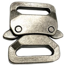 550傘繩 快拆合金扣 手環快拆扣 金屬快扣, 鈦灰, 1個