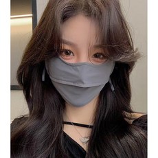 冰絲防曬面罩女夏季防紫外線臉透氣全臉面罩防護騎車遮陽臉罩