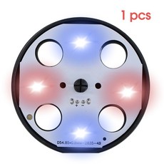 램프 구슬 실내 LED 상자 스타터 파란색 묘목 대한 정원 발아 조명을 습도 수경법 도구에 식물 빨간색 보라색 트레이 성장, [15] O-1pcs lamps only