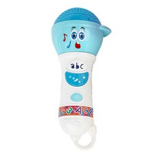 녹음가능 동요 아기 장난감 멜로디 마이크 아동교구 아기악기놀이 아기교구, 블루
