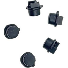 닌텐도 스위치 조이콘 게임 컨트롤러 부품 액세서리용 5PCS 플라스틱 출시 잠금 버튼 교체, 5개 플라스틱 릴리즈 잠금 버튼 교체용 Nintendo