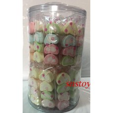 SNS 古早味 彩色造型棉花糖, 1個