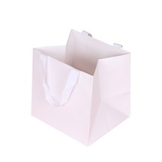 크루거브렌트 도톰 화이트 고급쇼핑백, (8)도시락 중 10개입 230*230*200mm