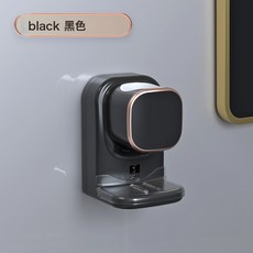LENSON 全自動智能感應擠牙膏衛生間壁掛免打孔懶人電動擠牙膏感應器, 黑曜石:如圖, 1個