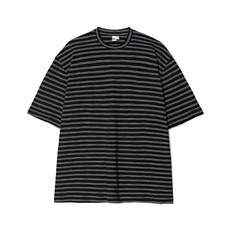 매장정품 PARTIMENTO 파르티멘토 90s 스트라이프 티 블랙 PY-25168 BK 887881