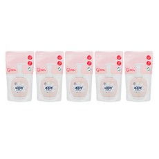 세균아꼼짝마 버블 핸드워시 파우더 리필 200ml 5개