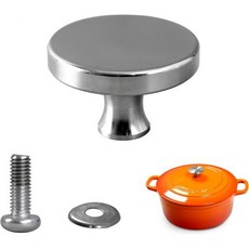 주철 더치 오븐 스테인리스 스틸 교체 손잡이