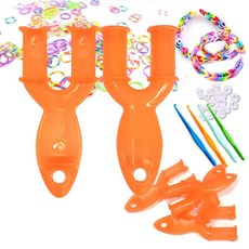 룸밴드 Y자틀 (대용량) - 50개입 색상랜덤 (룸밴드공예 만들기걸이) [W8BD951], 50개입-색상랜덤