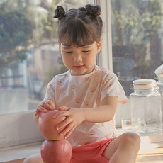 아가방 여름 이월 실내복 아기 얇은 긴팔 반팔 7부 메쉬 매쉬 내복 돌 몰 치니 반소상하