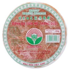 HUONG NAM 越南芝麻薄餅皮 蝦餅, 1個, TÔMTRẮNG 白芝麻蝦餅