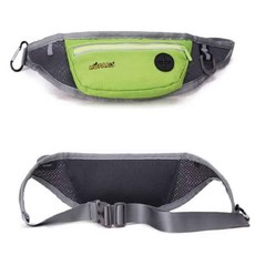 투인원 백포켓 산책가방 허리에매는가방 산책힙색, 그린